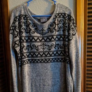 Vocal long sleeve top